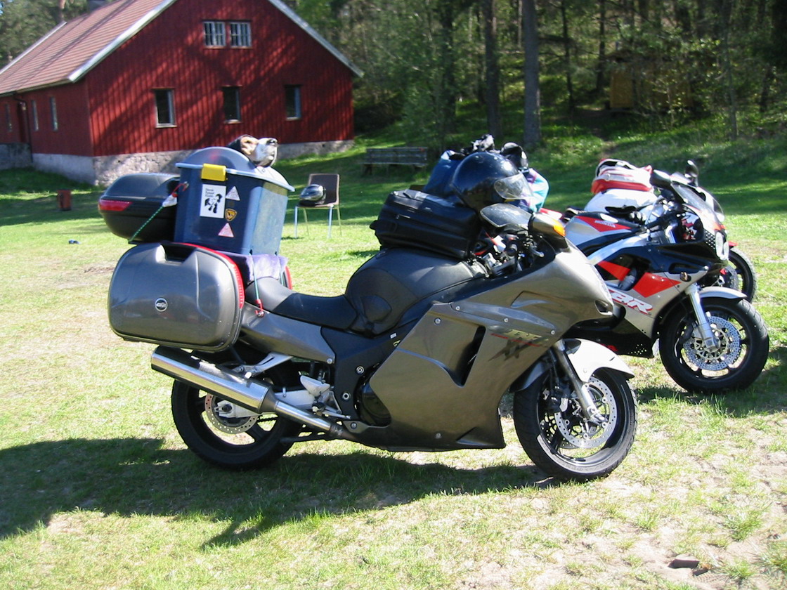 CBR 1100 Blackbird боковые кофры